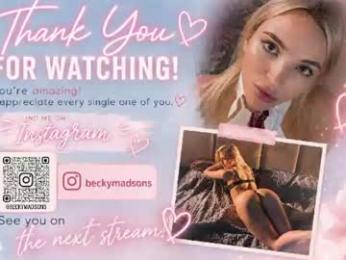 beckymadsons webcam model stream image