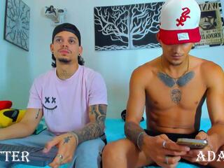 Adam & Pitter webcam model stream image